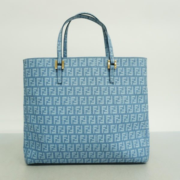 1240001051155 17 Fendi Zucchino Tote Bag Blue