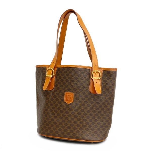 1240001051172 1 Celine Macadam Tote Bag Brown