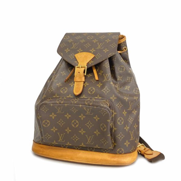 1240001051177 1 Louis Vuitton Monsouris Monogram Rucksack Brown