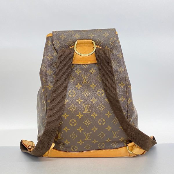 1240001051177 14 Louis Vuitton Monsouris Monogram Rucksack Brown