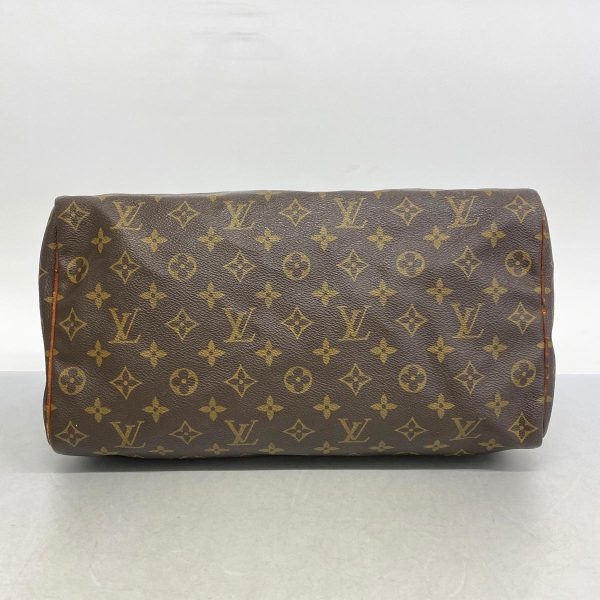 1240001051252 3 Louis Vuitton Speedy 35 Monogram Handbag Brown