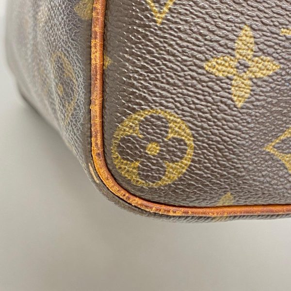 1240001051252 9 Louis Vuitton Speedy 35 Monogram Handbag Brown