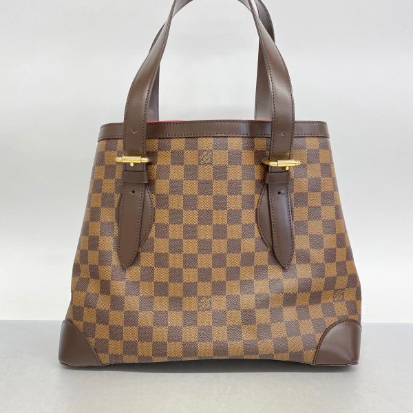 1240001051255 11 Louis Vuitton Hampstead Gm Damier Tote Bag Ebene