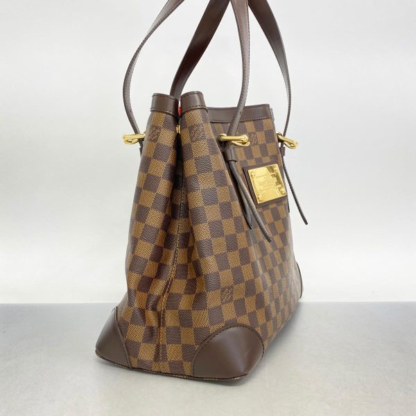 1240001051255 2 Louis Vuitton Hampstead Gm Damier Tote Bag Ebene