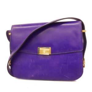 1240001051294 1 Delvaux Tempete MM Leather Handbag Purple