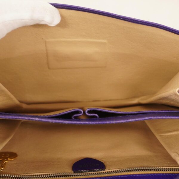 1240001051294 4 Celine Shoulder Bag Purple Blue