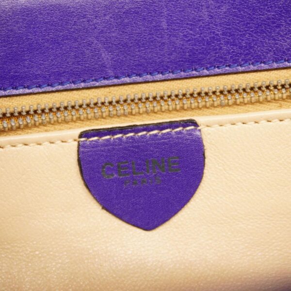 1240001051294 5 Celine Shoulder Bag Purple Blue