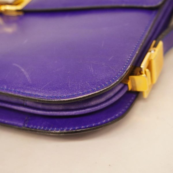 1240001051294 7 Celine Shoulder Bag Purple Blue