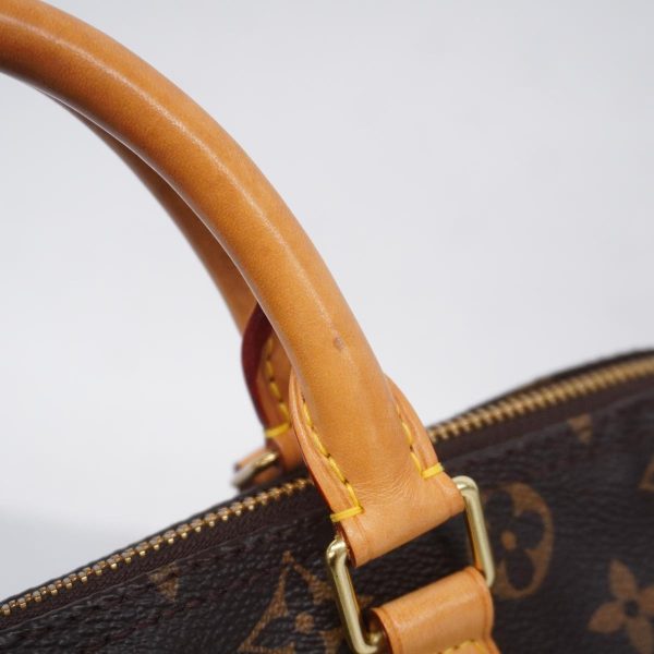 1240001051346 7 Louis Vuitton Speedy 30 Monogram Handbag Brown