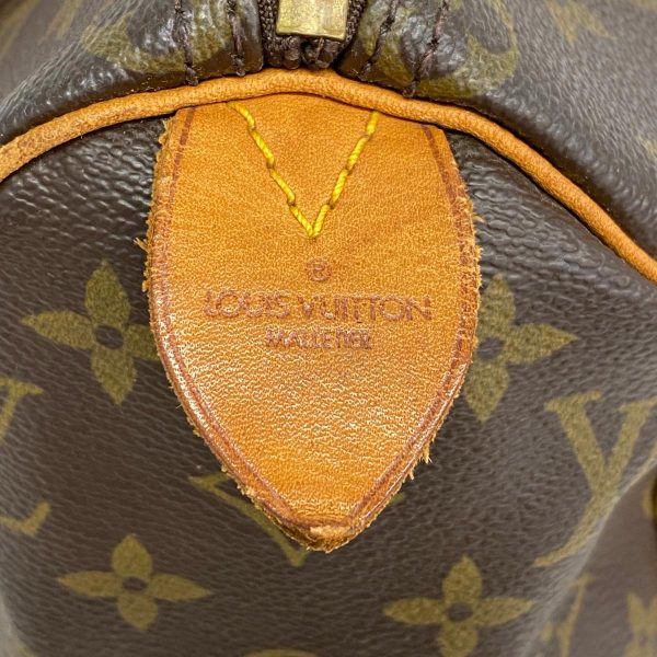 1240001051373 5 Louis Vuitton Speedy 25 Monogram Handbag Brown