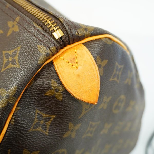 1240001051526 12 Louis Vuitton Keepall 60 Monogram Bag Brown