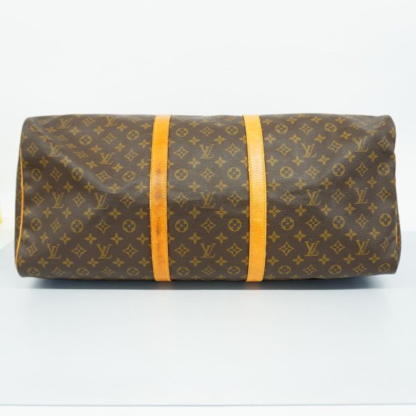 1240001051526 3 Louis Vuitton Keepall 60 Monogram Bag Brown