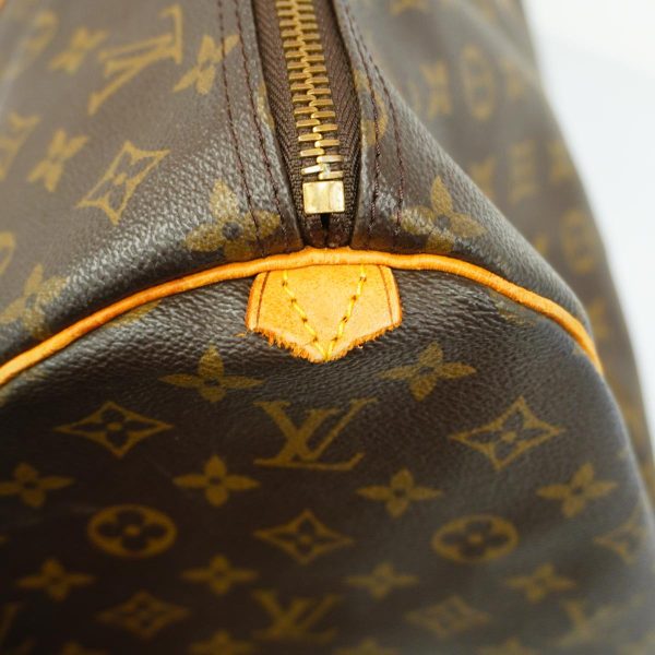 1240001051526 5 Louis Vuitton Keepall 60 Monogram Bag Brown