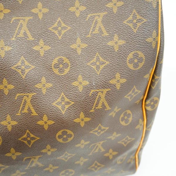 1240001051526 9 Louis Vuitton Keepall 60 Monogram Bag Brown