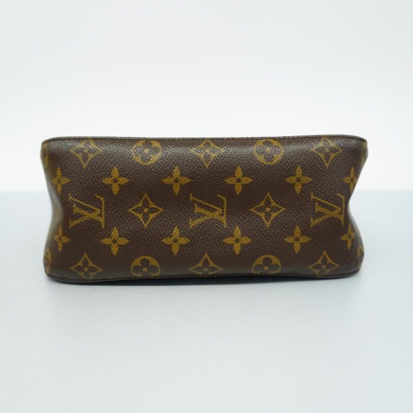 1240001051540 3 Louis Vuitton Looping Mm Monogram Shoulder Bag Brown