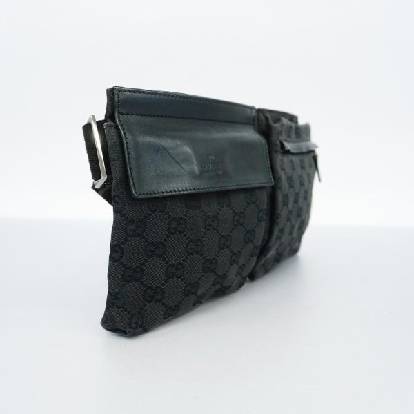 1240001051588 2 Gucci GG Waist Bag Black