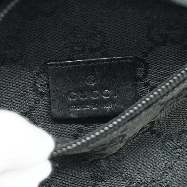 1240001051588 5 Gucci GG Waist Bag Black