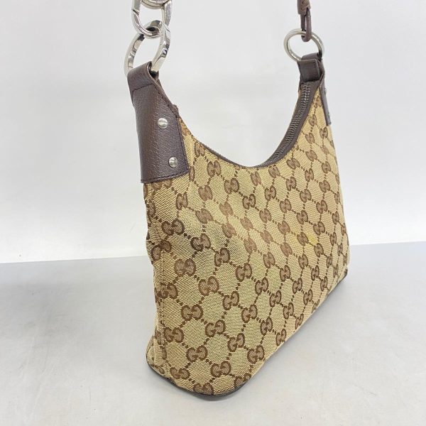 1240001051608 2 Gucci GG Shoulder Bag Brown