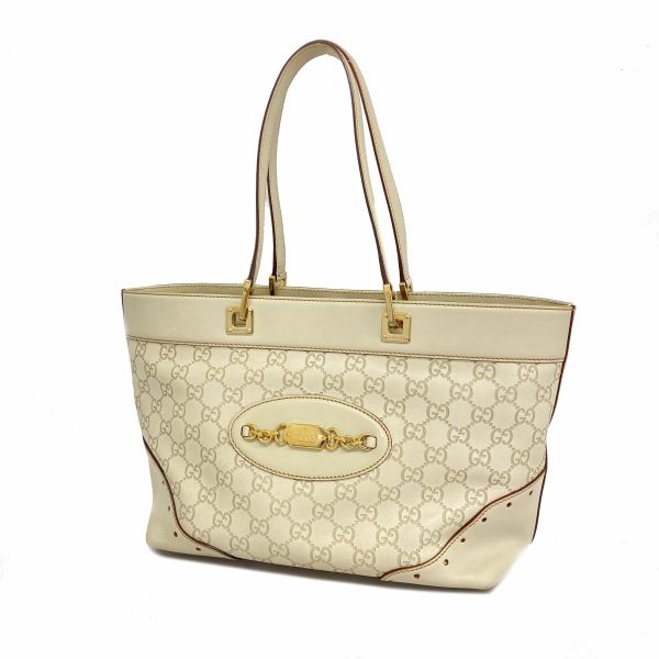 1240001051626 1 Gucci Guccisima Tote Bag White