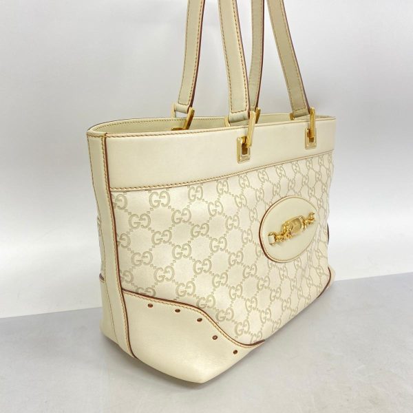 1240001051626 2 Gucci Guccisima Tote Bag White