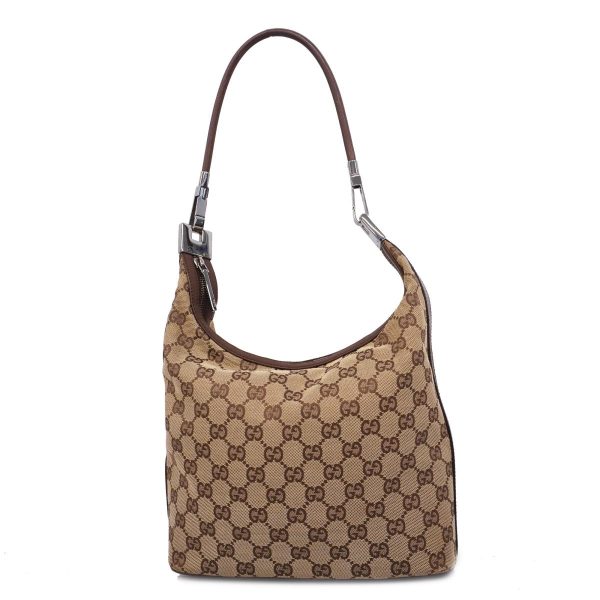 1240001051642 1 Gucci GG Shoulder Bag Brown