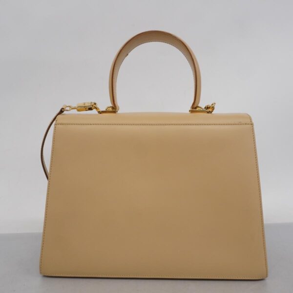 1240001051655 19 Salvatore Ferragamo Gancini 2WAY Bag Beige