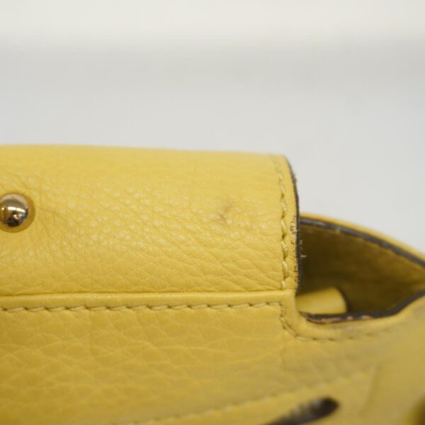 1240001051692 11 Salvatore Ferragamo Gancini 2WAY Bag Yellow