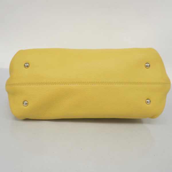 1240001051692 3 Salvatore Ferragamo Gancini 2WAY Bag Yellow