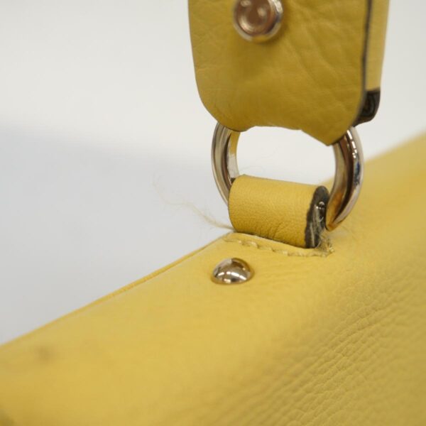 1240001051692 7 Salvatore Ferragamo Gancini 2WAY Bag Yellow