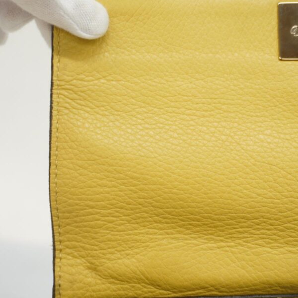 1240001051692 9 Salvatore Ferragamo Gancini 2WAY Bag Yellow