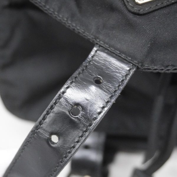 1240001051701 11 Prada Nylon Rucksack Black