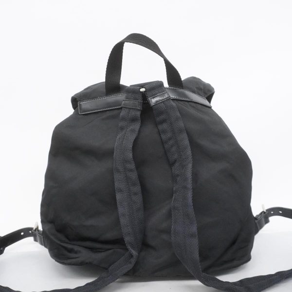 1240001051701 13 Prada Nylon Rucksack Black