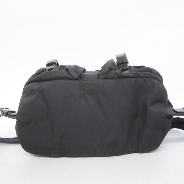 1240001051701 3 Prada Nylon Rucksack Black