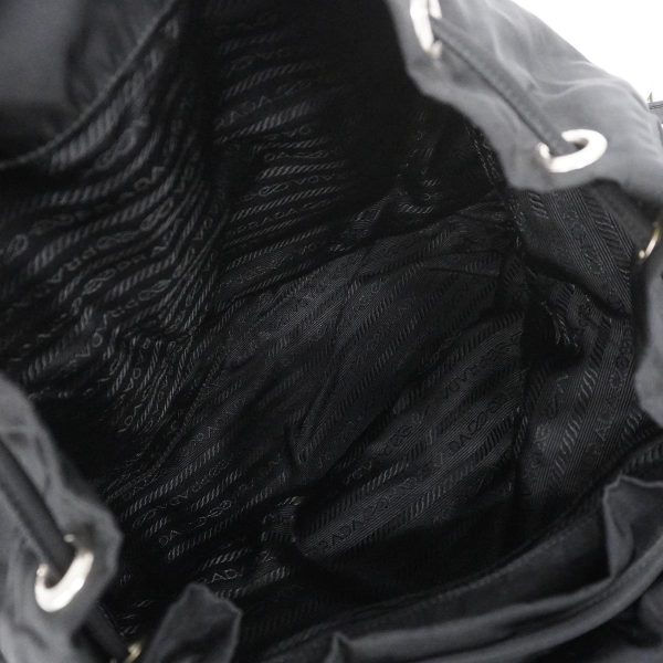 1240001051701 4 Prada Nylon Rucksack Black