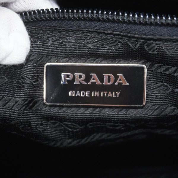 1240001051761 5 Prada Nylon Shoulder Bag Black