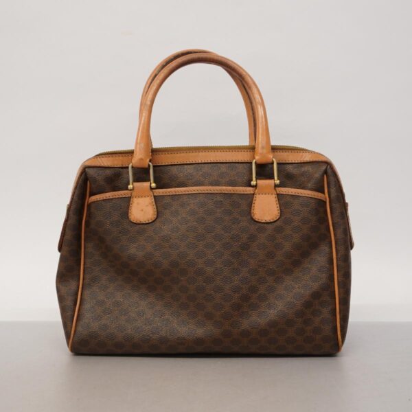 1240001051772 13 Celine Macadam Handbag Brown