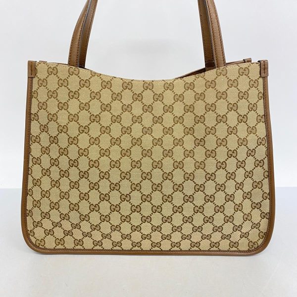 1240001051893 11 Gucci GG Horsebit Tote Bag Brown