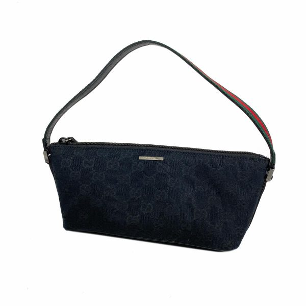 1240001051926 1 Gucci GG Sherry Line Pouch Black