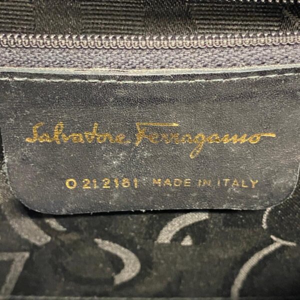 1240001052022 5 Salvatore Ferragamo Gancini Handbag Black