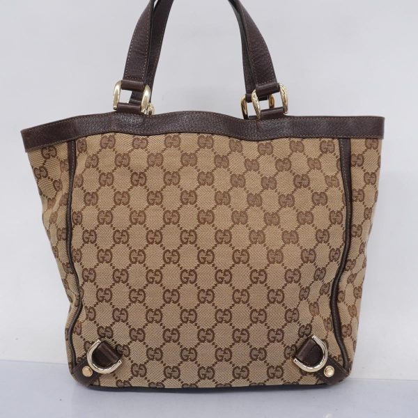 1240001052180 14 Gucci Abby GG Tote Bag Brown