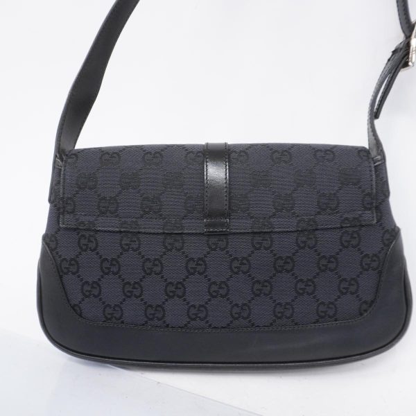 1240001052181 18 Gucci Jackie GG Shoulder Bag Black