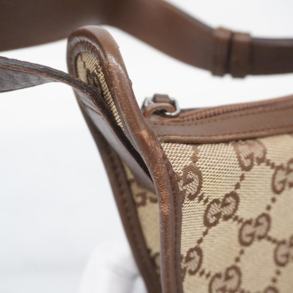 1240001052259 11 Gucci GG Shoulder Bag Brown Beige