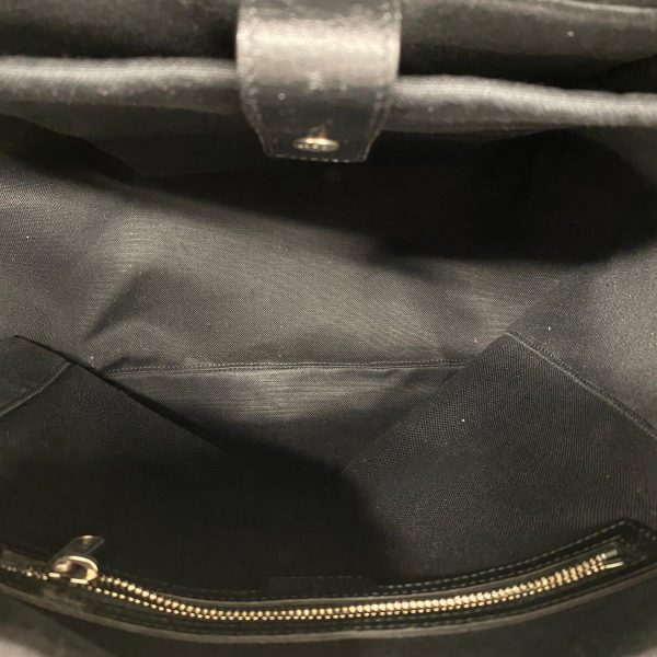 1240001052279 4 Gucci GG Supreme Rucksack Black Black