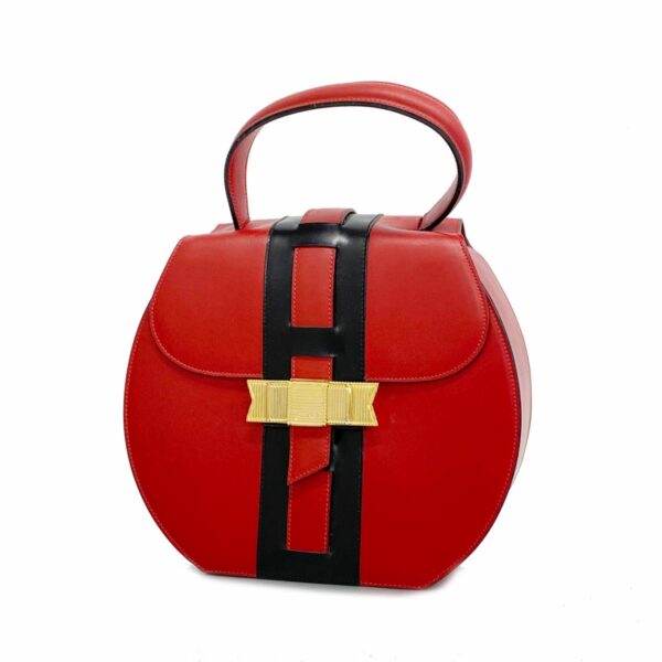 1240001052349 1 Celine Handbag Black Red