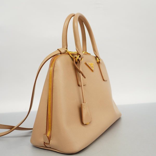 1240001052372 2 Prada 2WAY Bag Pink Beige