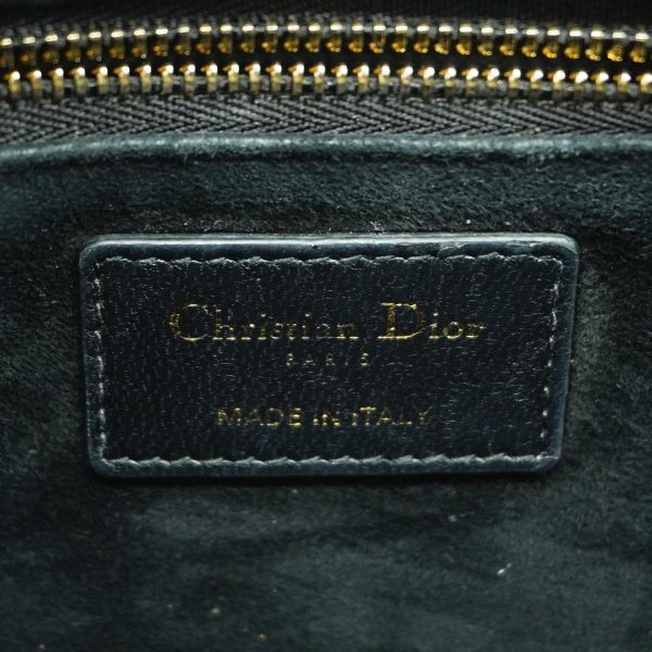 1240001052465 5 Christian Dior Dior Cannage 2WAY Bag Black