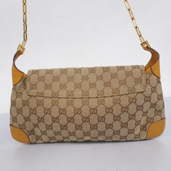 1240001052498 17 Gucci GG Shoulder Bag Brown Beige