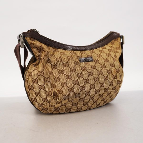 1240001052682 2 Gucci GG Shoulder Bag Brown