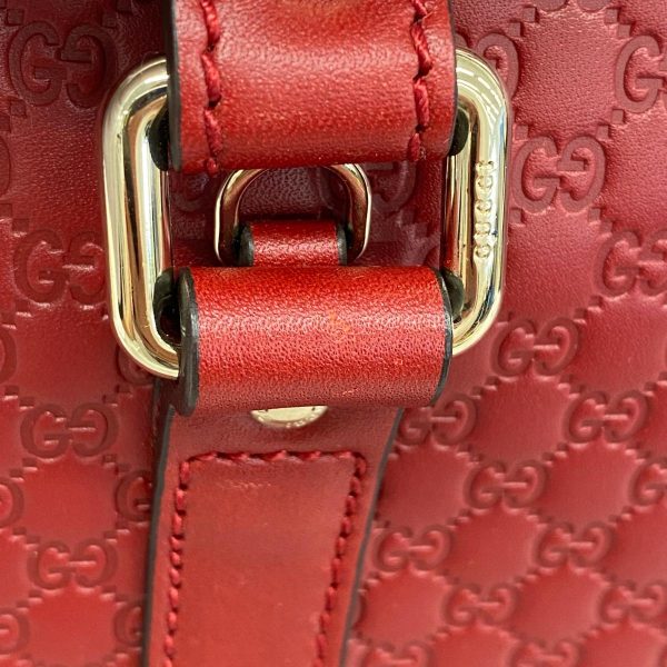 1240001052744 7 Gucci Micro Guccisima 2Way Bag Red