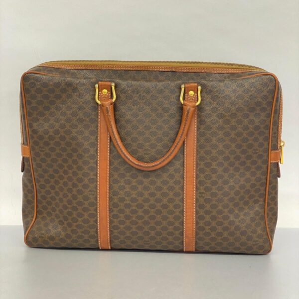 1240001052774 14 Celine Macadam Briefcase Brown